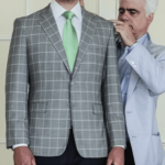 tailor working on mens suit
