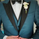 blue suit