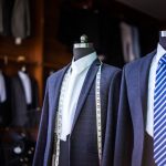 Bespoke suit in a Shop