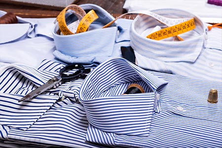 Materials to help tailor shirts and suits